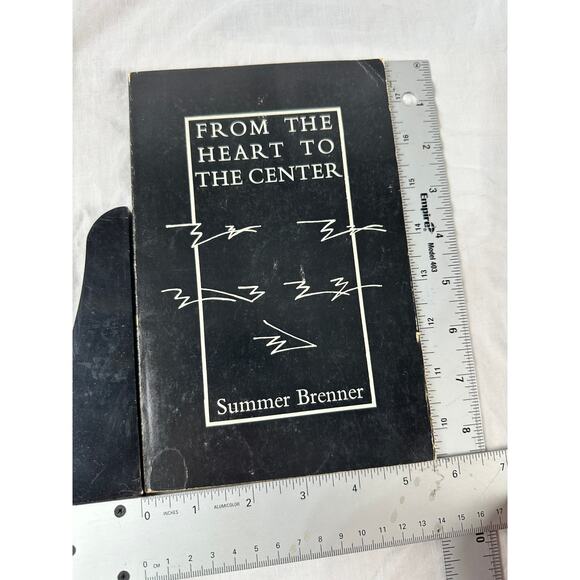 From the Heart to the Center poetry book by Summer Brenner Autographed - Picture 7 of 7